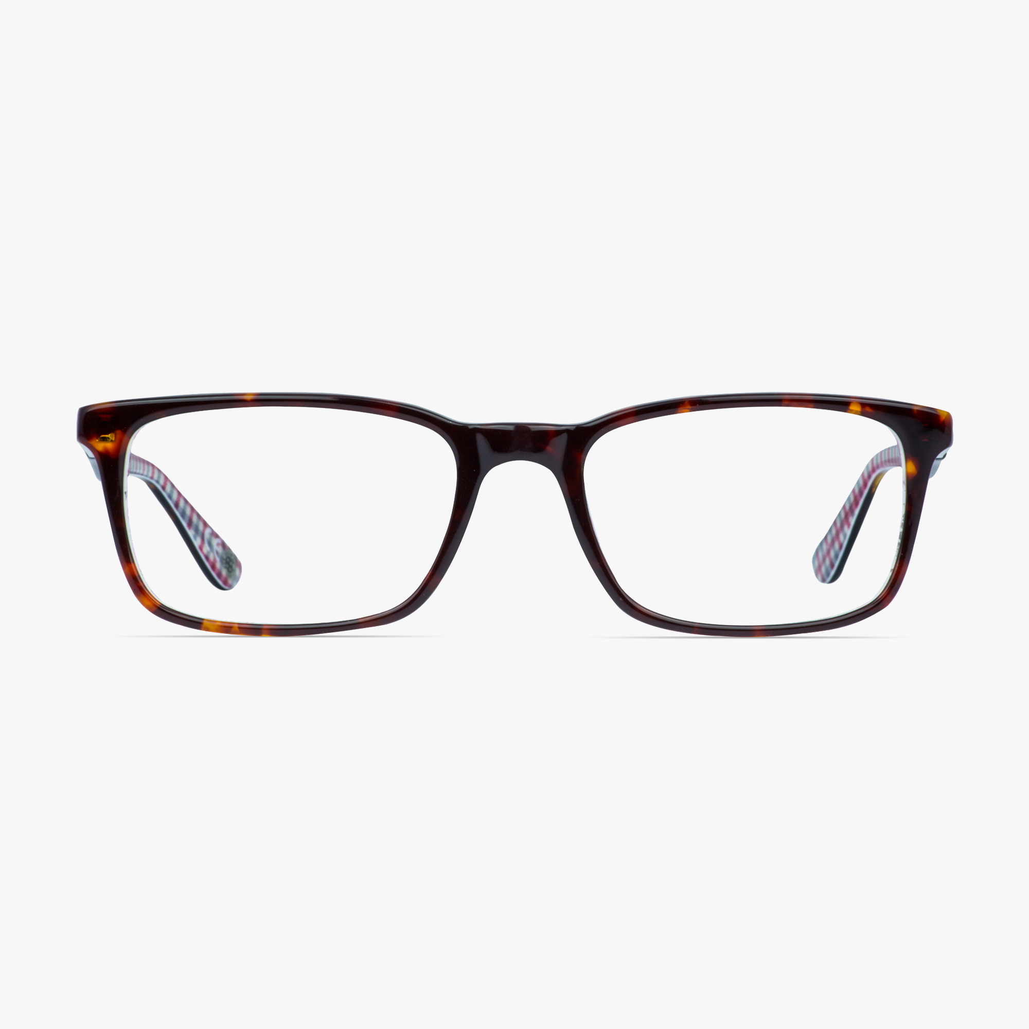 Ben Sherman BENO002 John Tortoise Shell Rectangular Glasses for Men from Framesfoundry - Front View