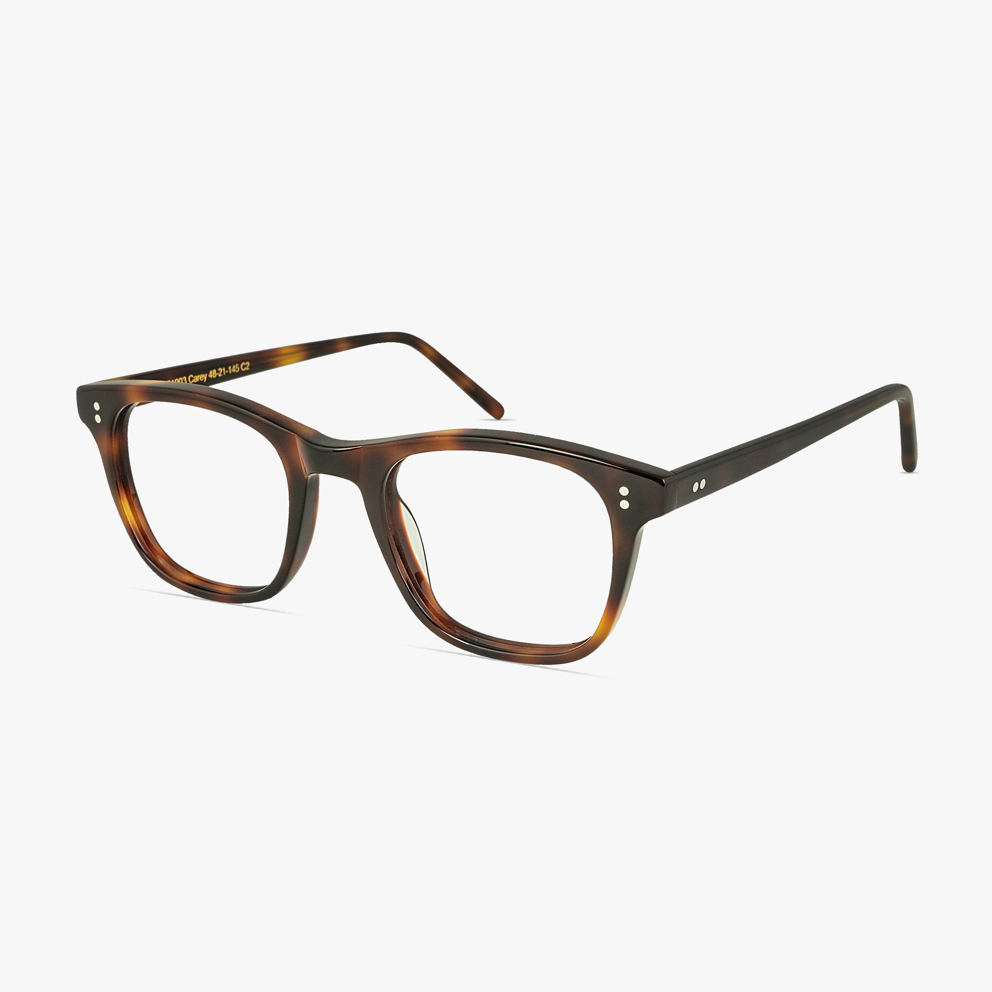 Carey Square Ombre Glasses for men and women from FramesFoundry – Angle View