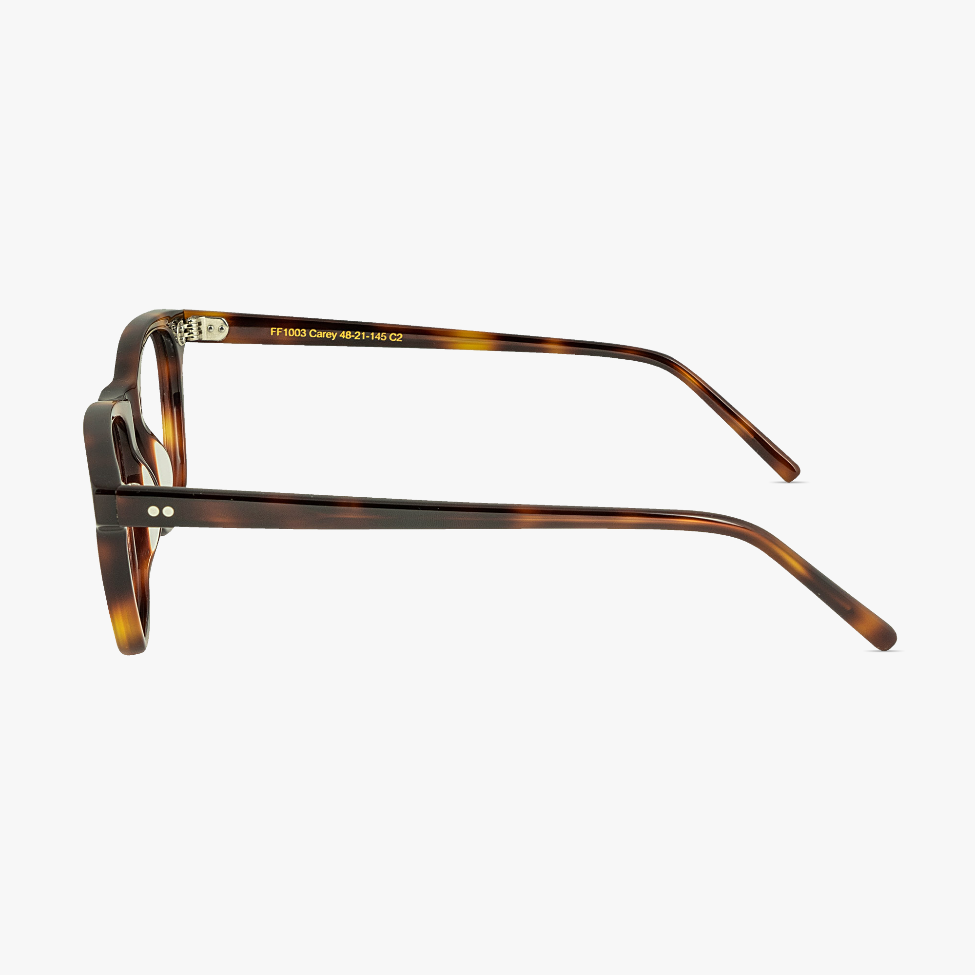 Carey Square Ombre Glasses for men and women from FramesFoundry – Side View