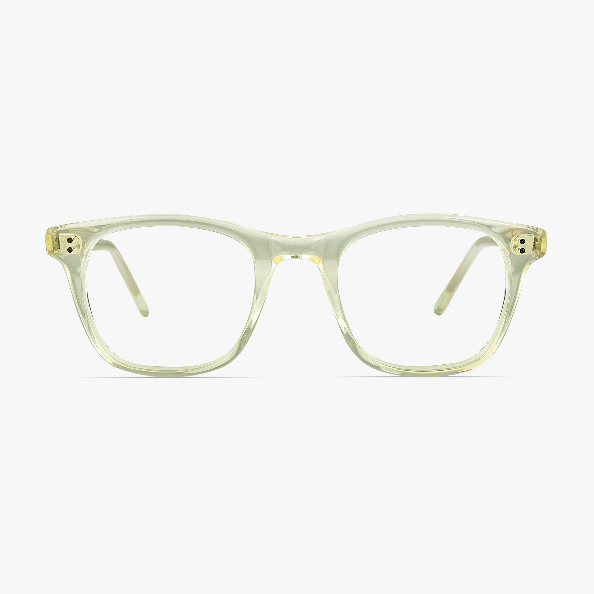 Carey Square Champagne Glasses for men and women from Framesfoundry - Front View