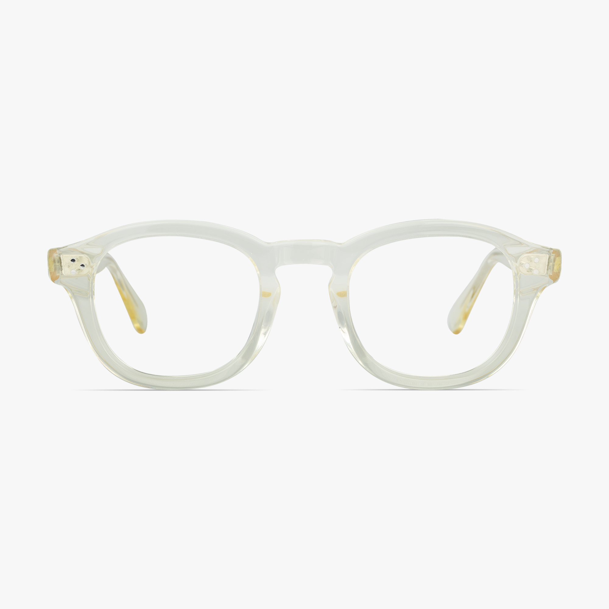 Steve Champagne Square Glasses for men and women from FramesFoundry – Front View