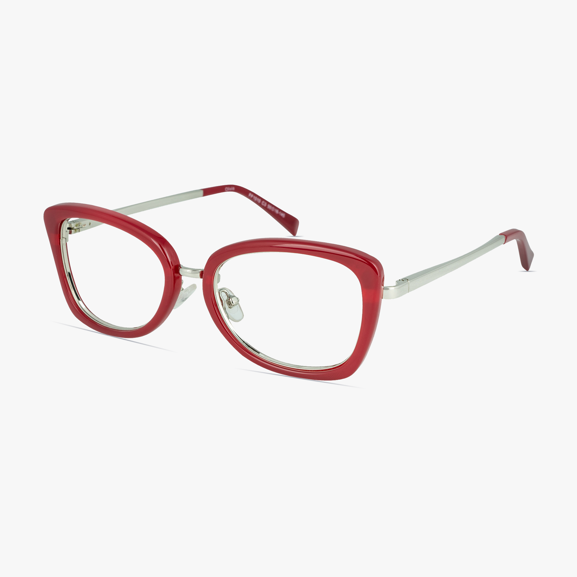 Olivia Rouge Cateye Glasses for women from FramesFoundry – Angle View