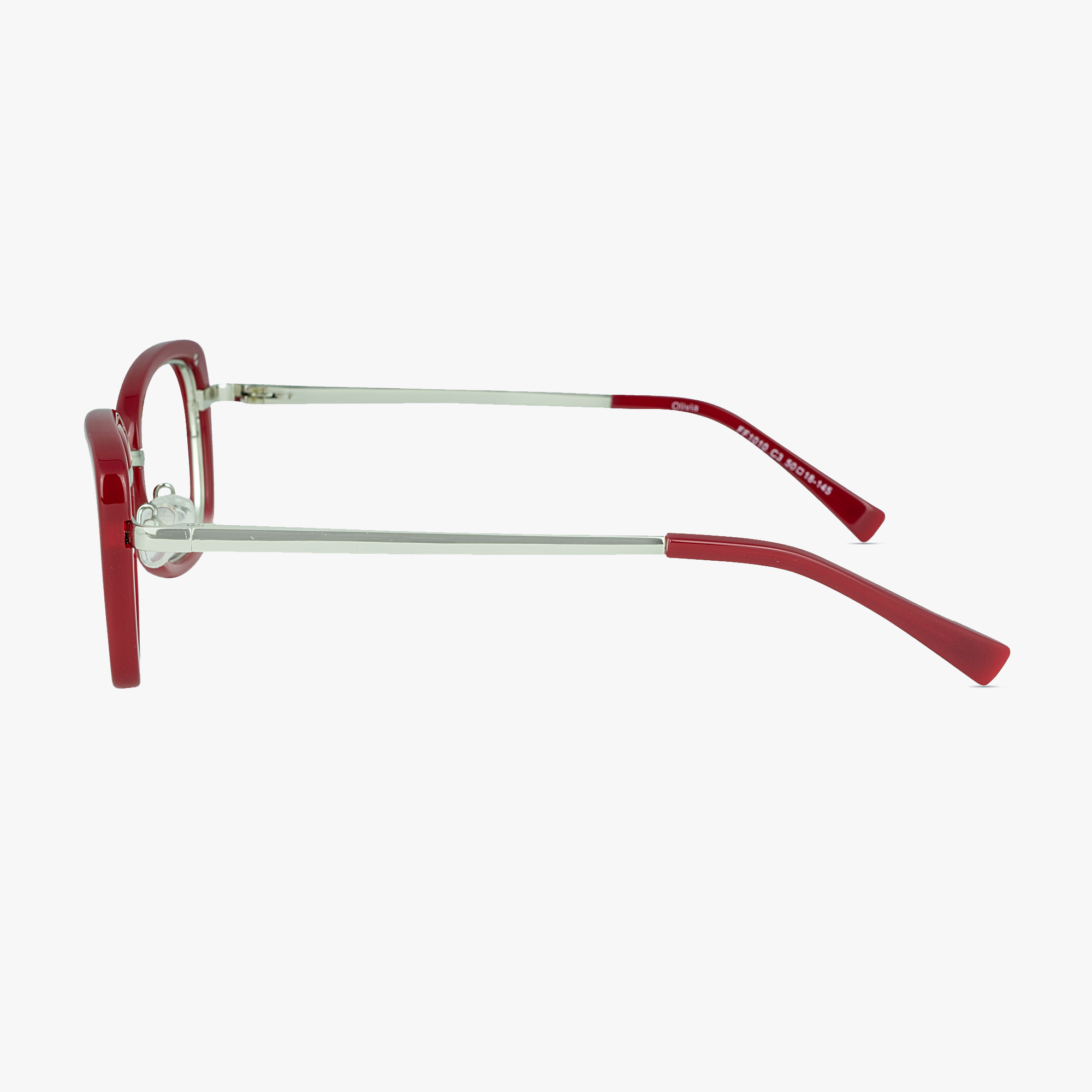 Olivia Rouge Cateye Glasses for women from FramesFoundry – Side View