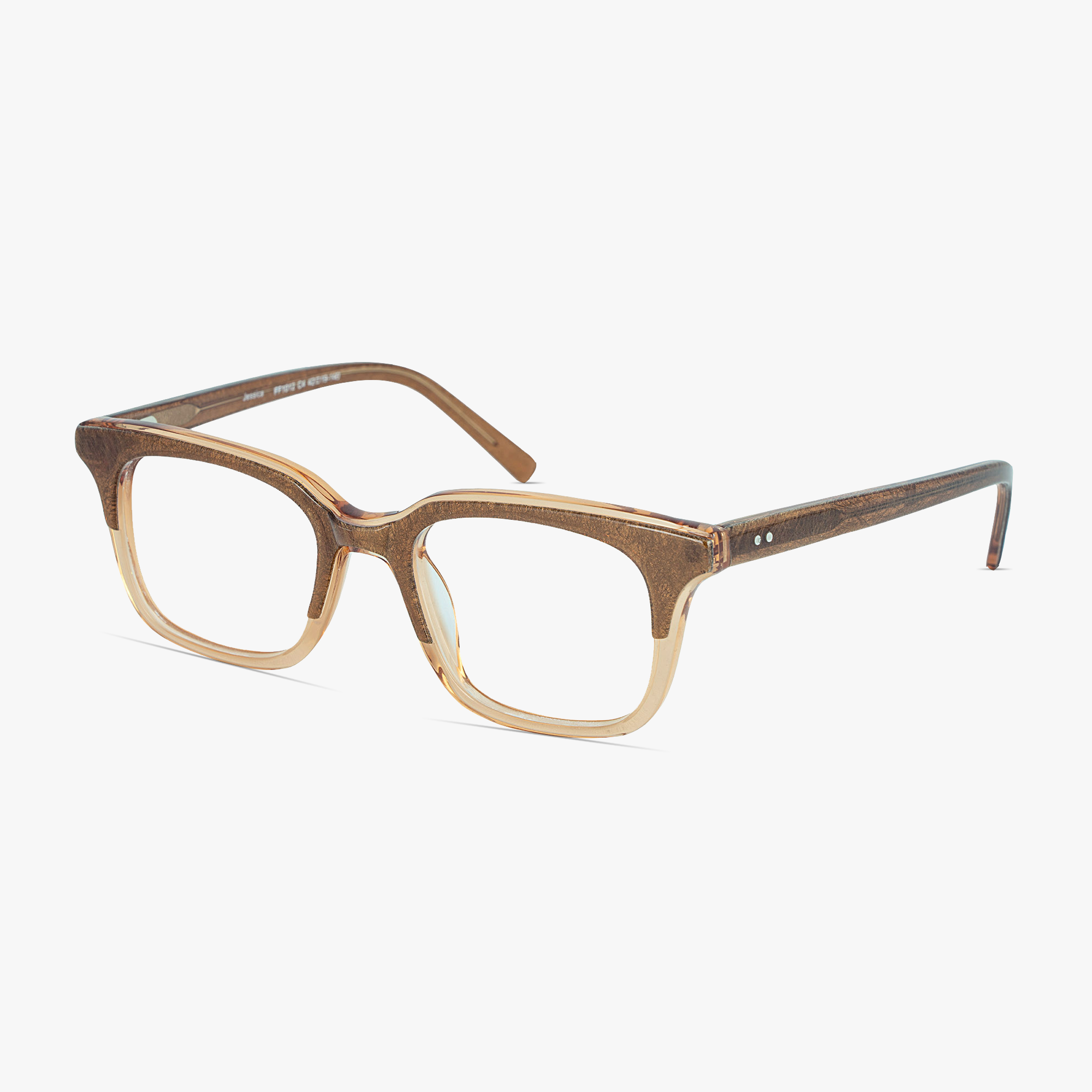 Jessica Square Fizzy Cola Glasses for Women from Framesfoundry - Angle View