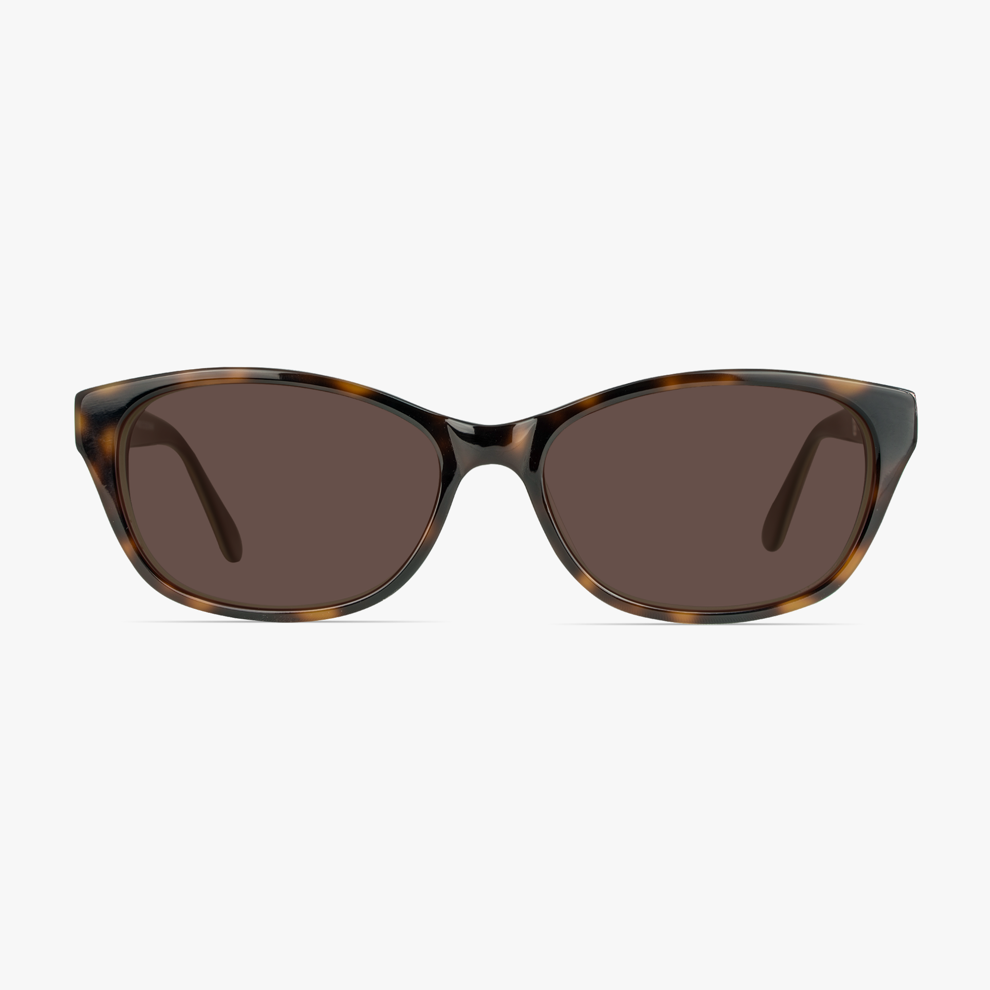 Amber Oval Tortoise Shell Tiffany Glasses for women form FramesFoundry - Frontview