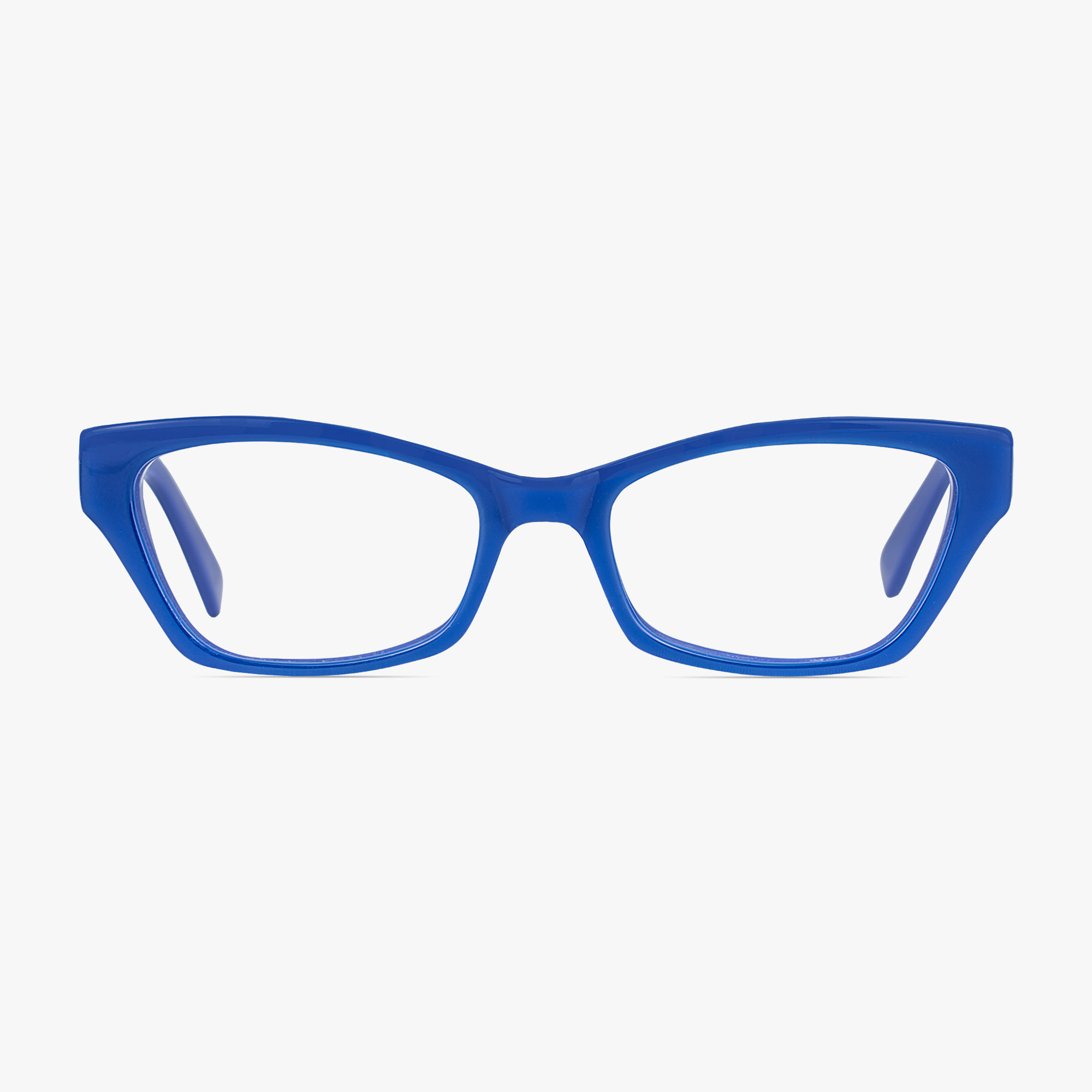 Josie Blue Cateye Glasses for Women from Framesfoundry - Front View