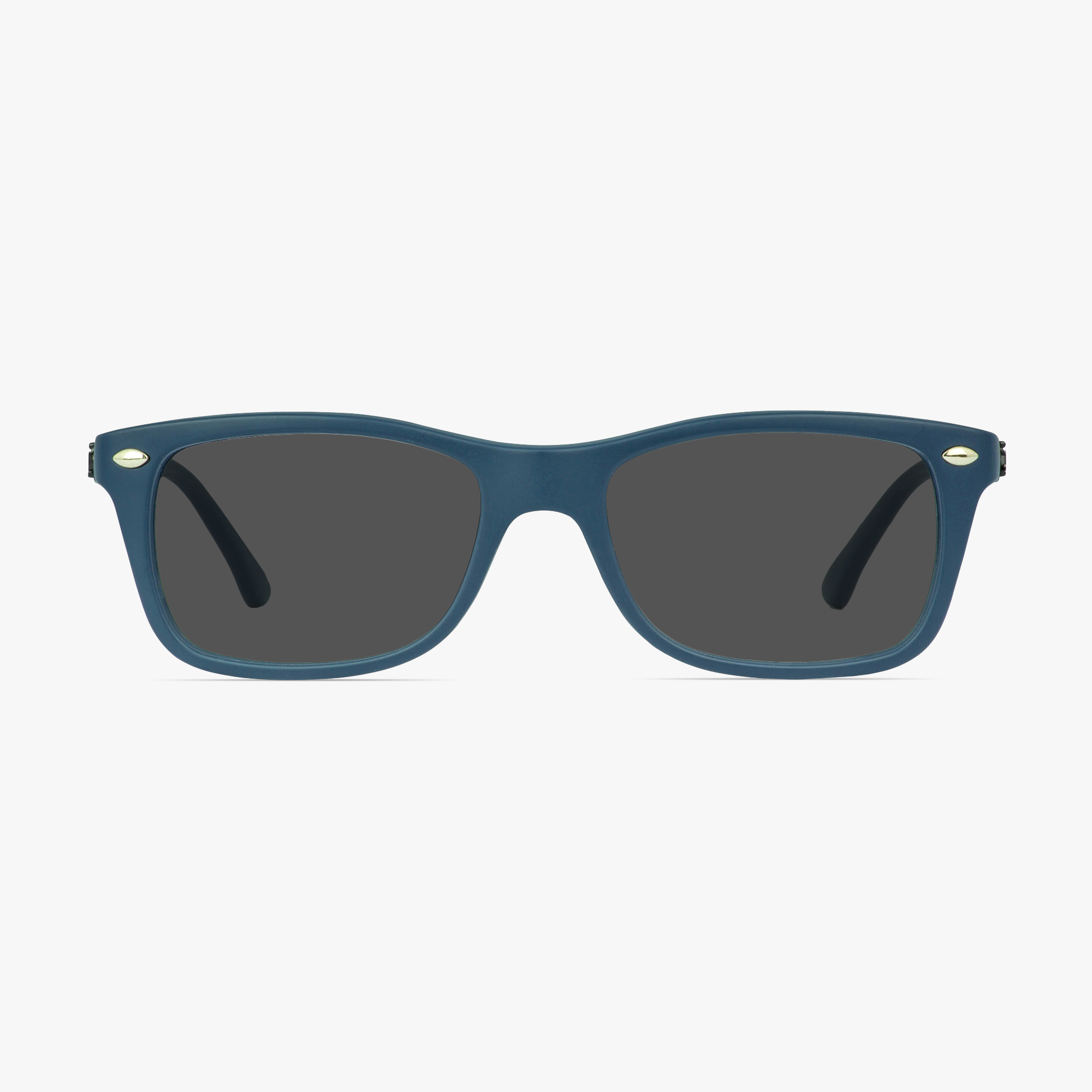 IWear 2040 Satin Ink Sunglasses for Men or Women from Framesfoundry - Front View