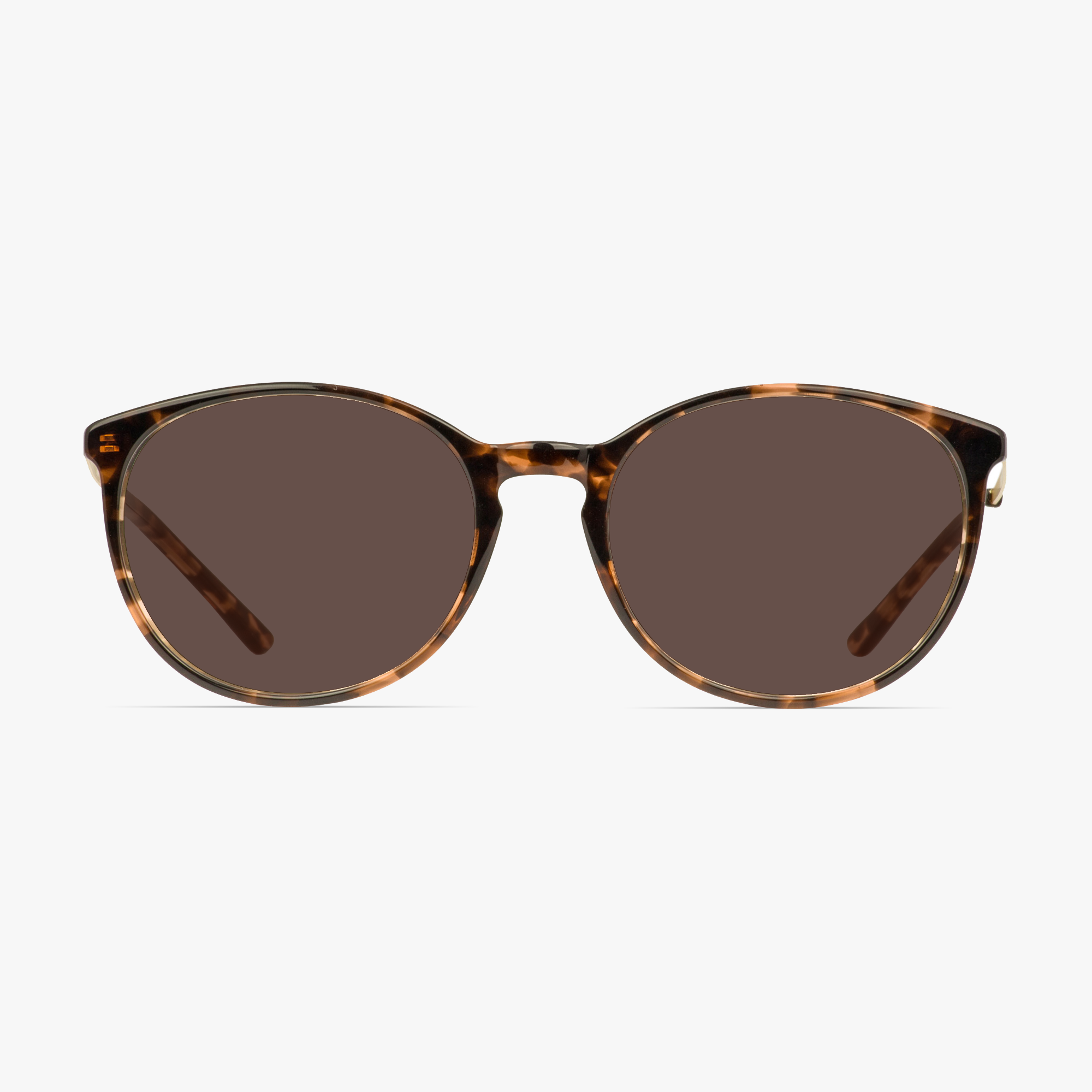 IWear 5083 Tortoiseshell Spiral Sunglasses for Men and Women from Framesfoundry - Front View