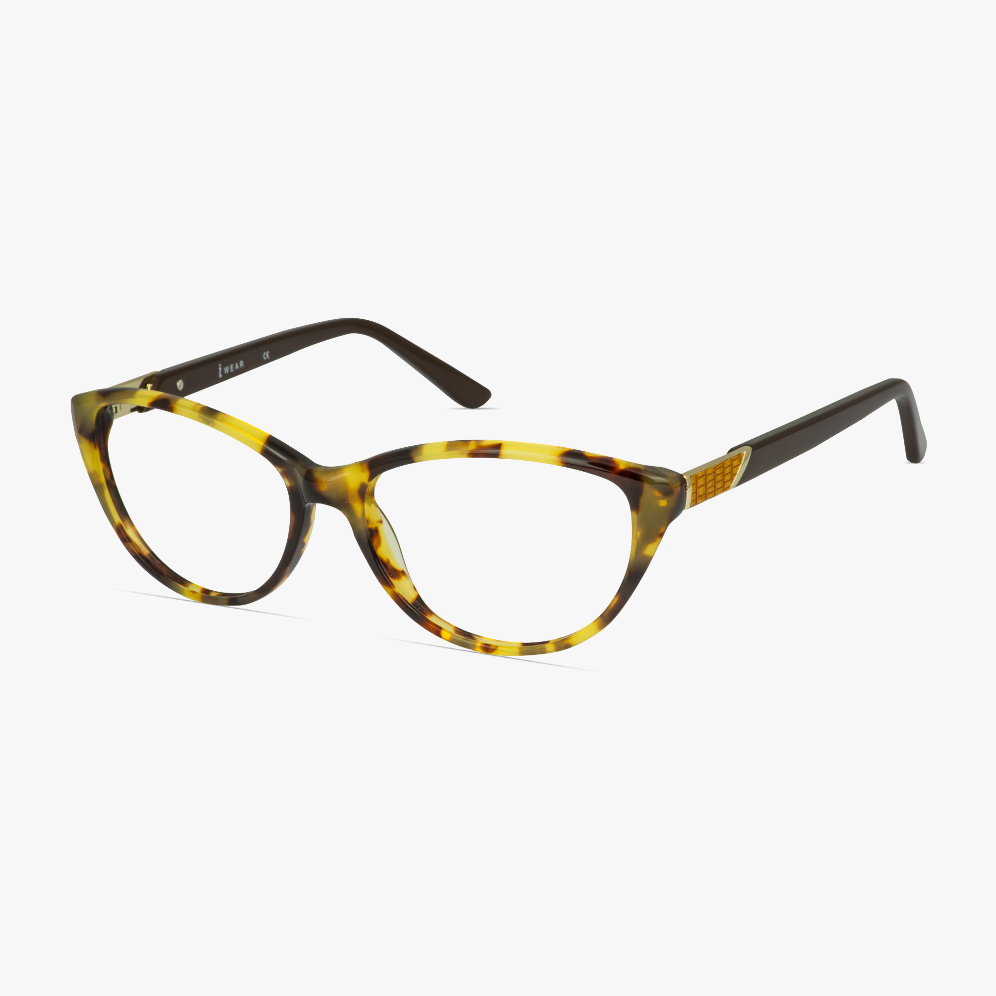 iWear 5087 Marble Sunset Cateye Glasses for Women from Framesfoundry - Angle View