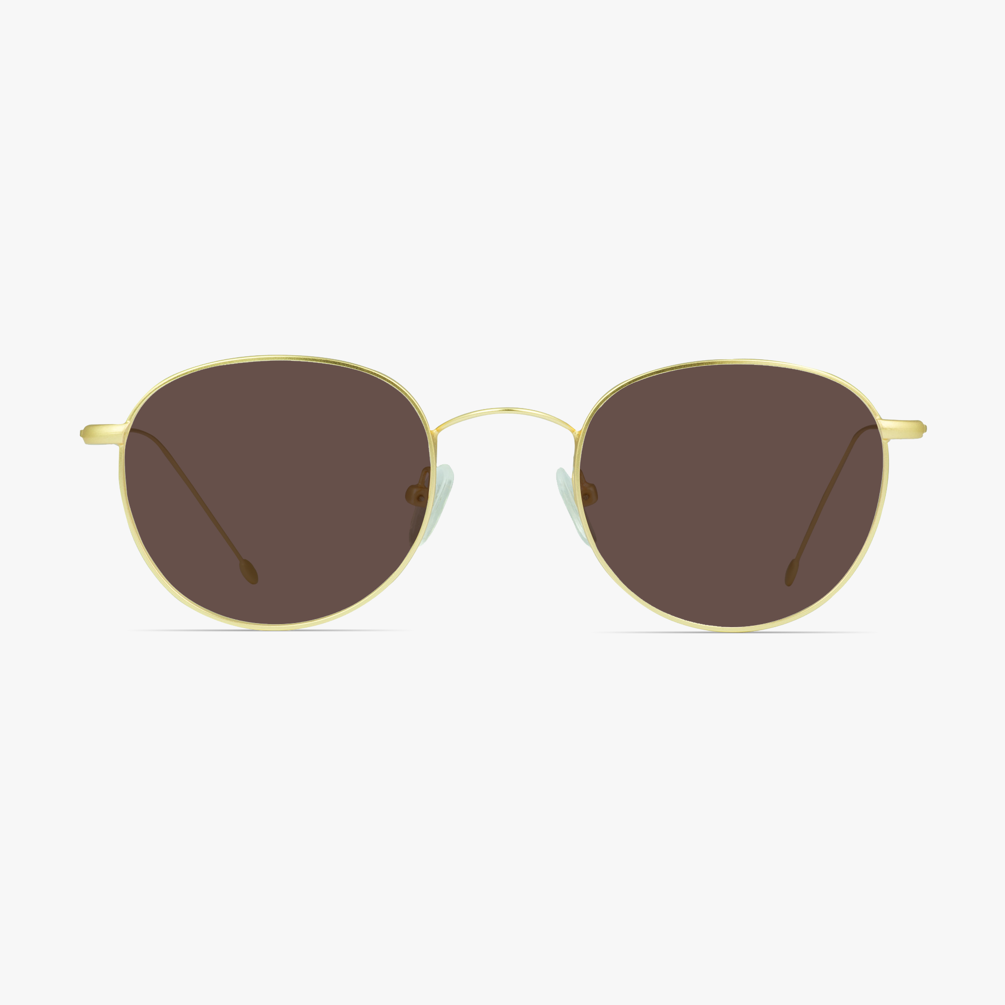 IWear 6065 Sheer Medallion Wireframe Stainless Steel Sunglasses for Men and Women from Framesfoundry - Front View