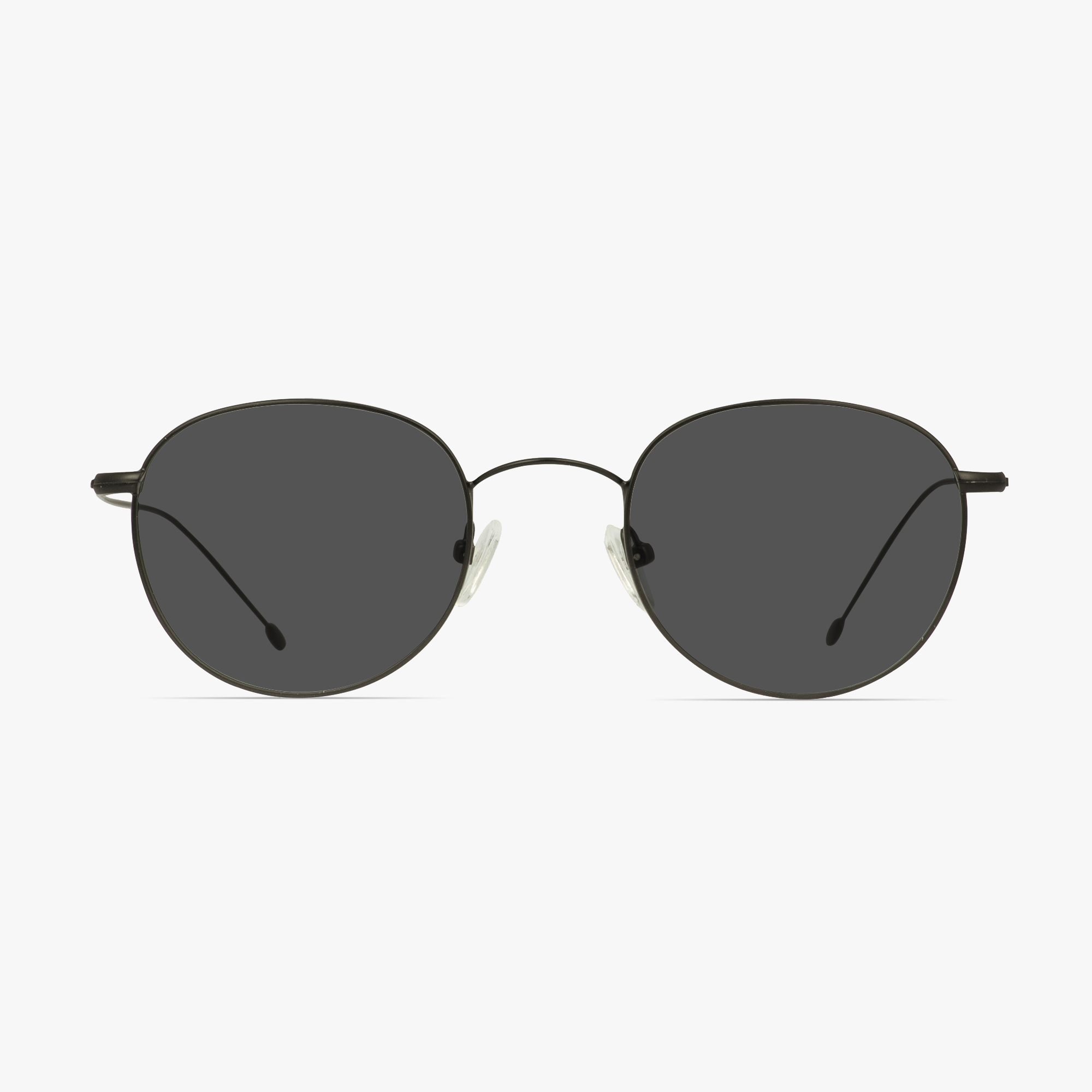 IWear 6065 Sheer Midnight Wireframe Stainless Steel Sunglasses for Men and Women from Framesfoundry - Front View