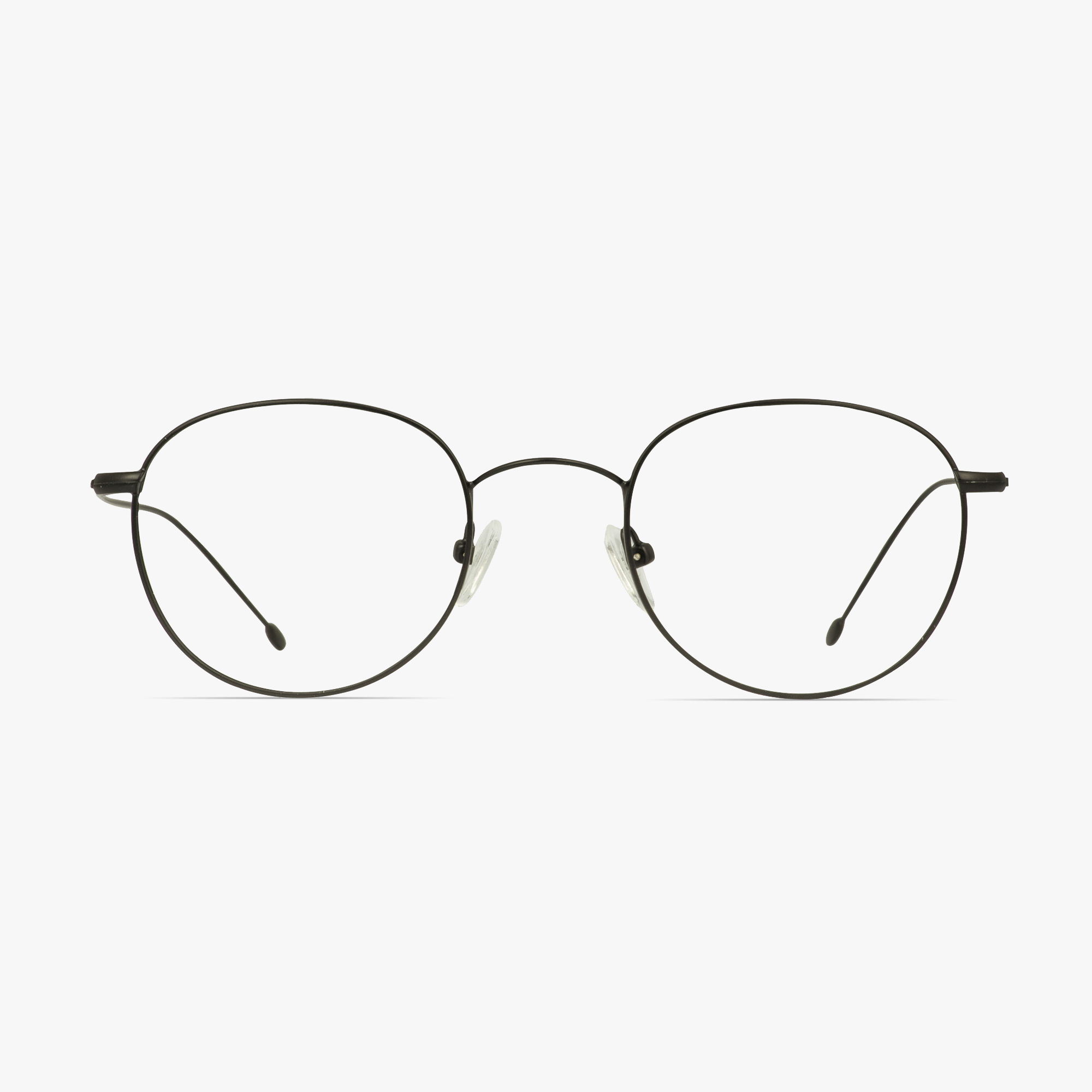 IWear 6065 Sheer Midnight Wireframe Stainless Steel Glasses for Men and Women from Framesfoundry - Front View
