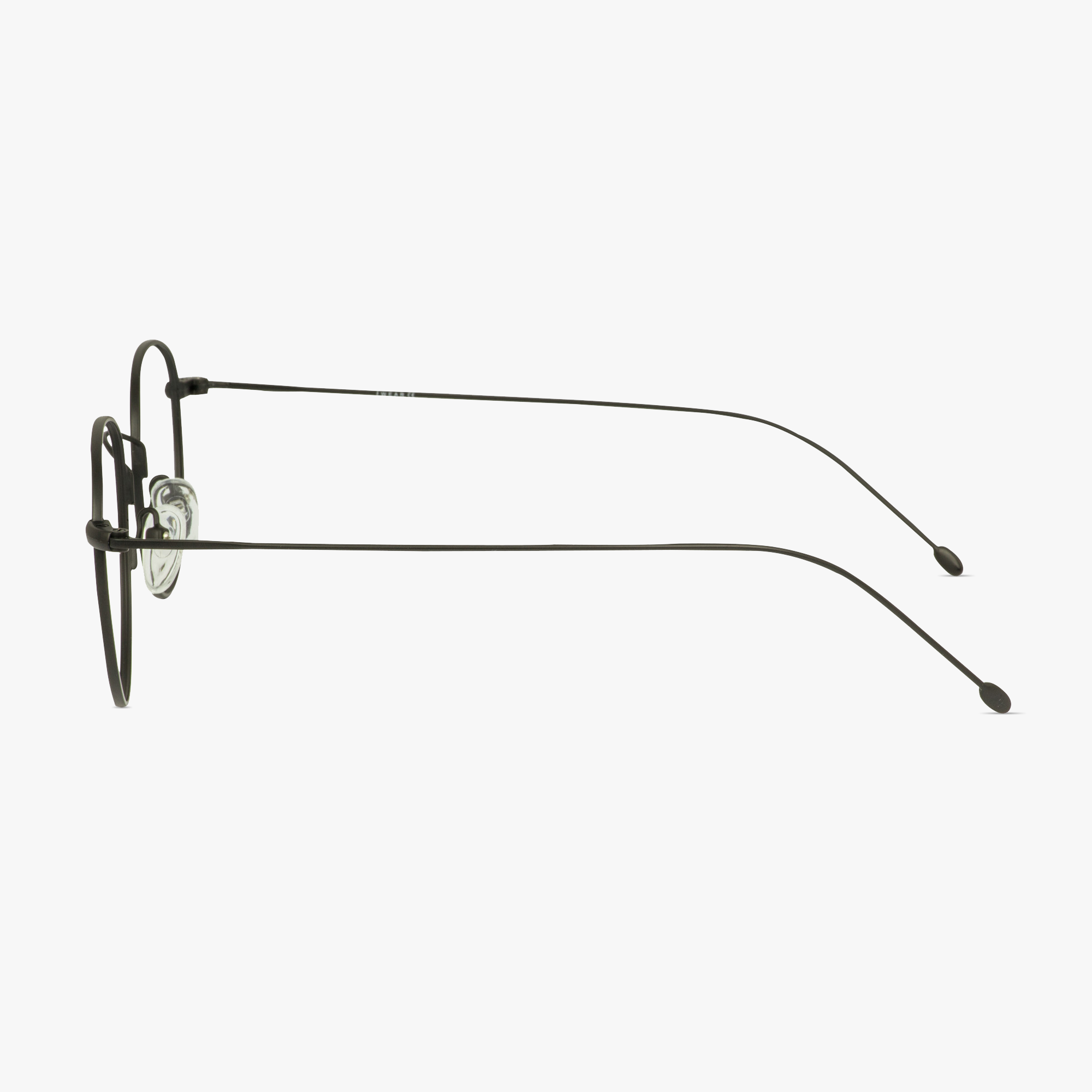 IWear 6065 Sheer Midnight Wireframe Stainless Steel Glasses for Men and Women from Framesfoundry - Side View