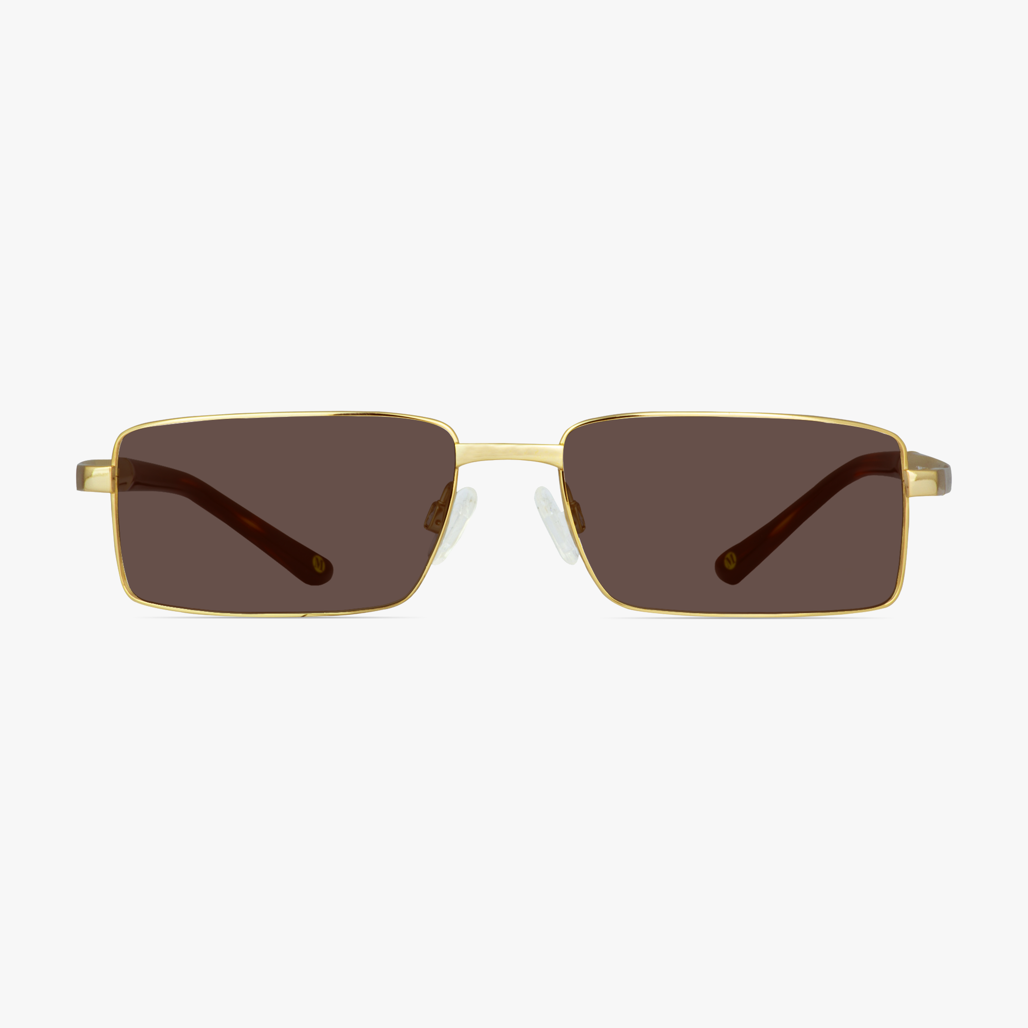 Mazzimo Occhiali Gold MA1090 Titanium Sunglasses for Men from Framesfoundry - Front View