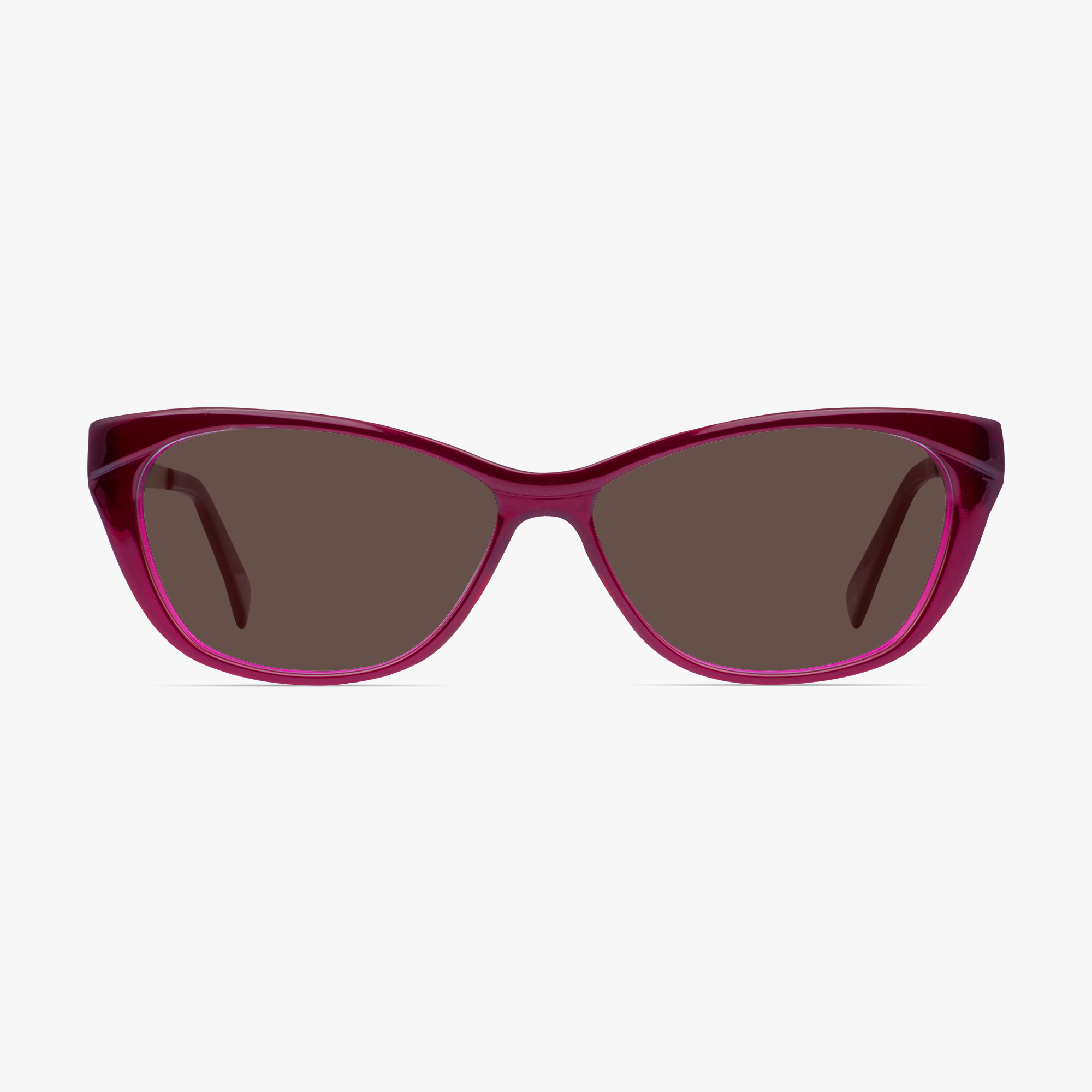Mazzimo Occhiali Burgundy MA2210 Cateye Sunglasses from FramesFoundry - Front view