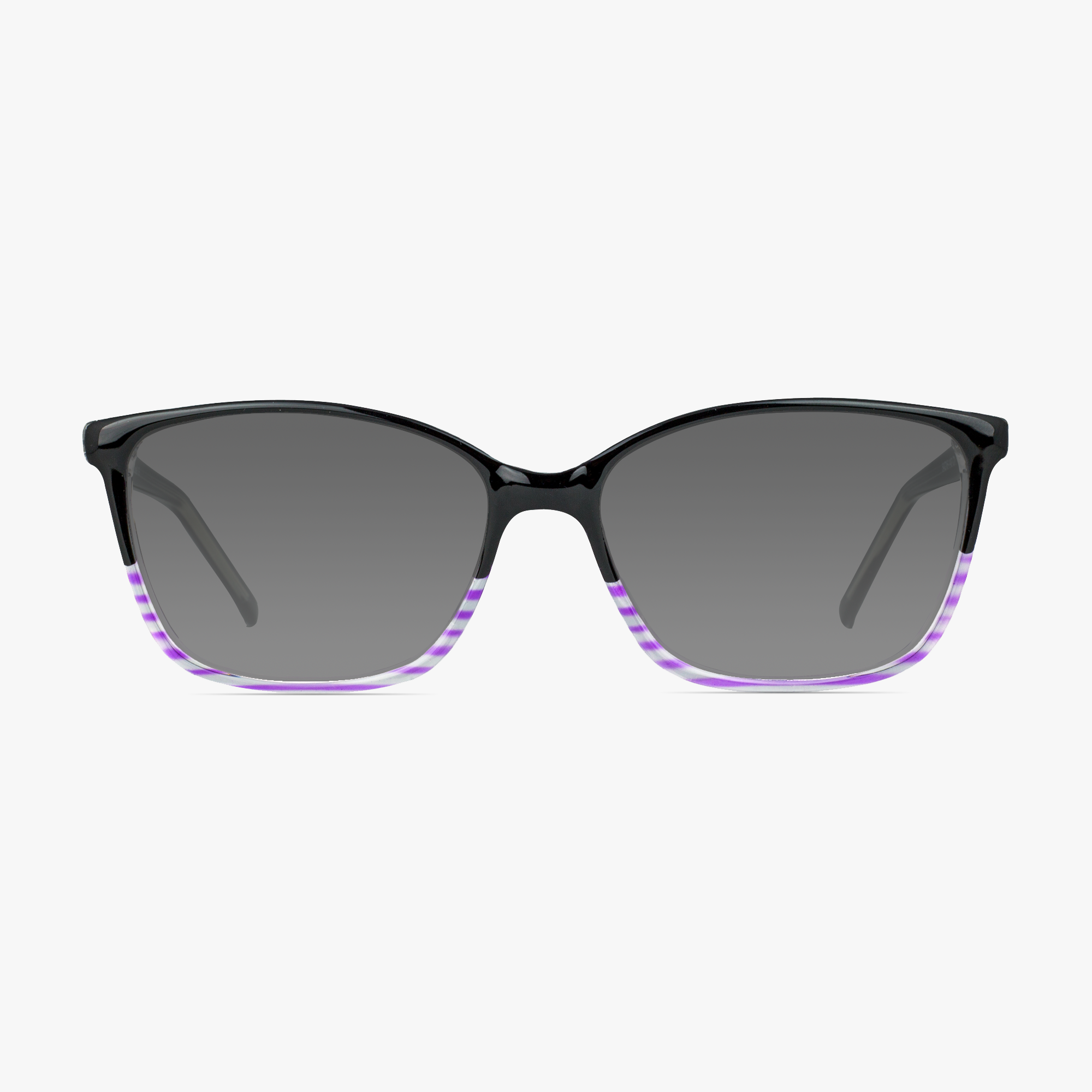 Carousel Sinead Purple Fade Sunglasses for Women from Framesfoundry - Front View