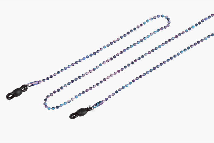 Bead Chain in Navy for Glasses by Framesfoundry