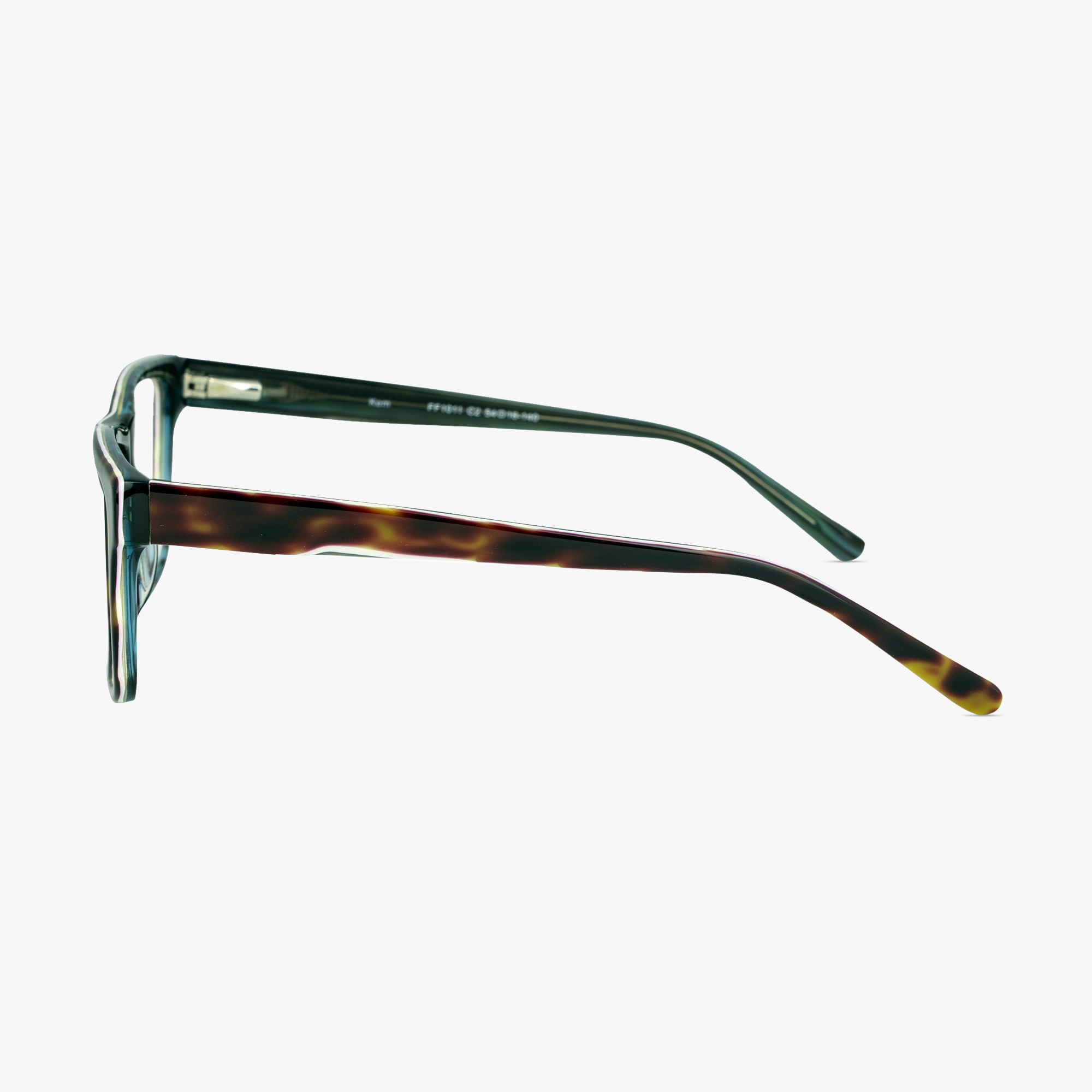 Kem Tortoise Shell Glasses for men and women from FramesFoundry – Side View