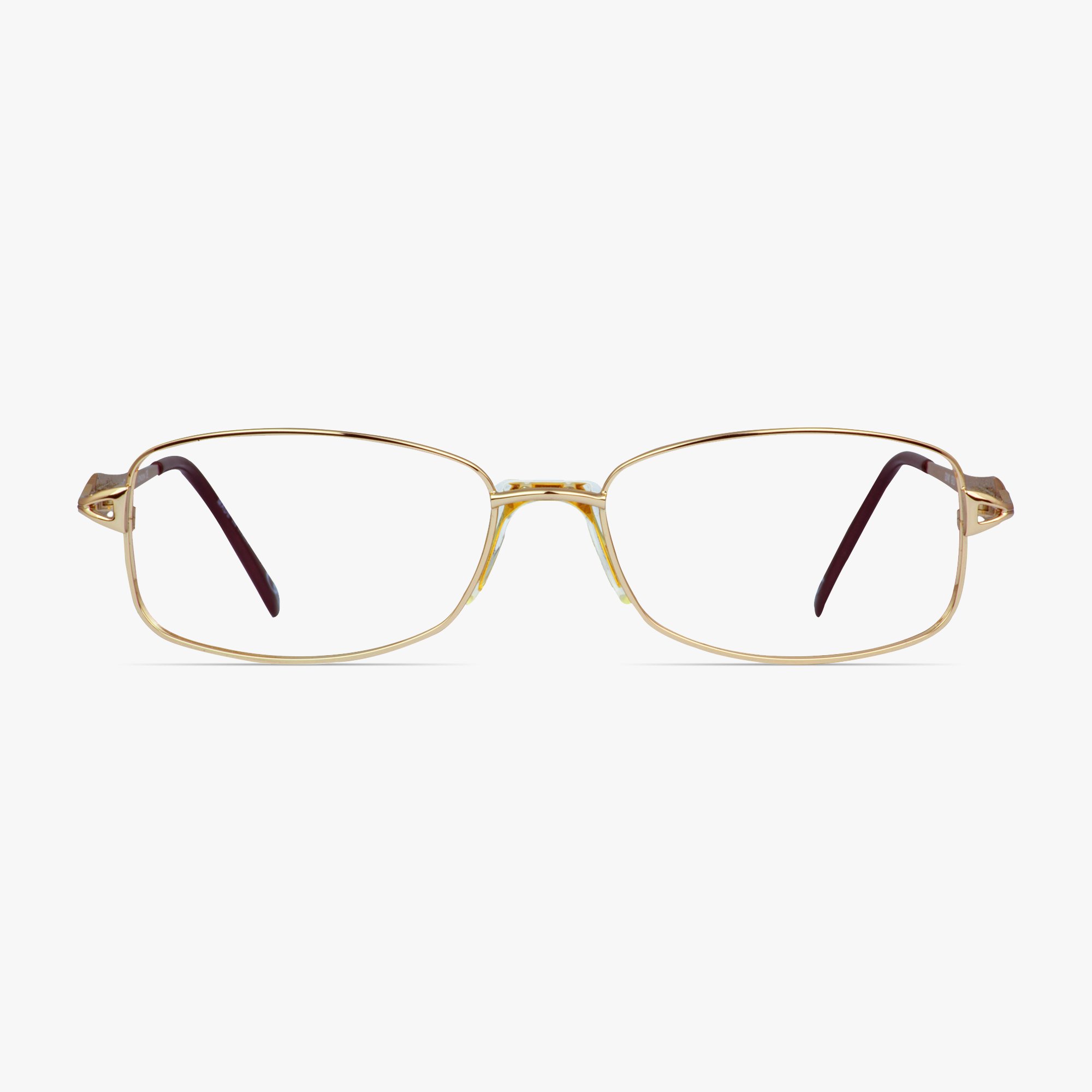 Oliver Goldsmith G3149 Gold Glasses for Women from Framesfoundry - Front View