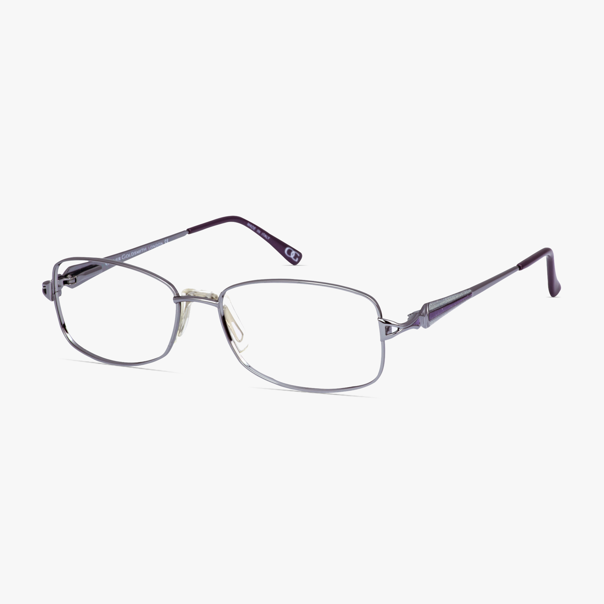 Oliver Goldsmith G3149 Lilac Glasses for Women from Framesfoundry - Angle View
