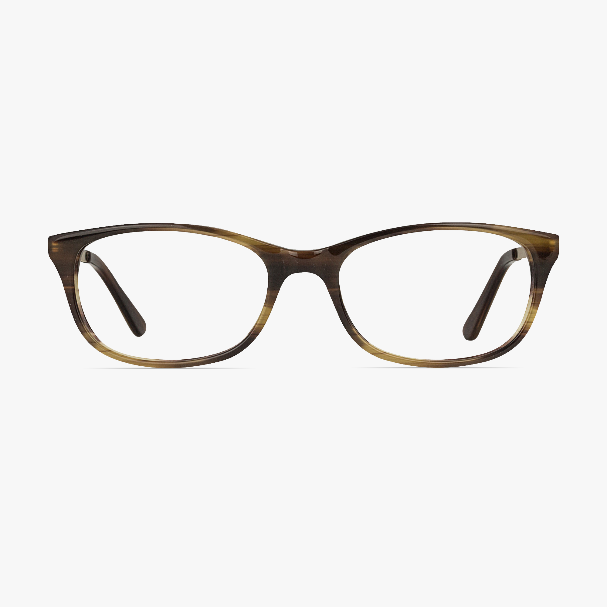 iWear 5081 Ladies Oval Chocolate Pearl Glasses for Women from Framesfoundry - Front View