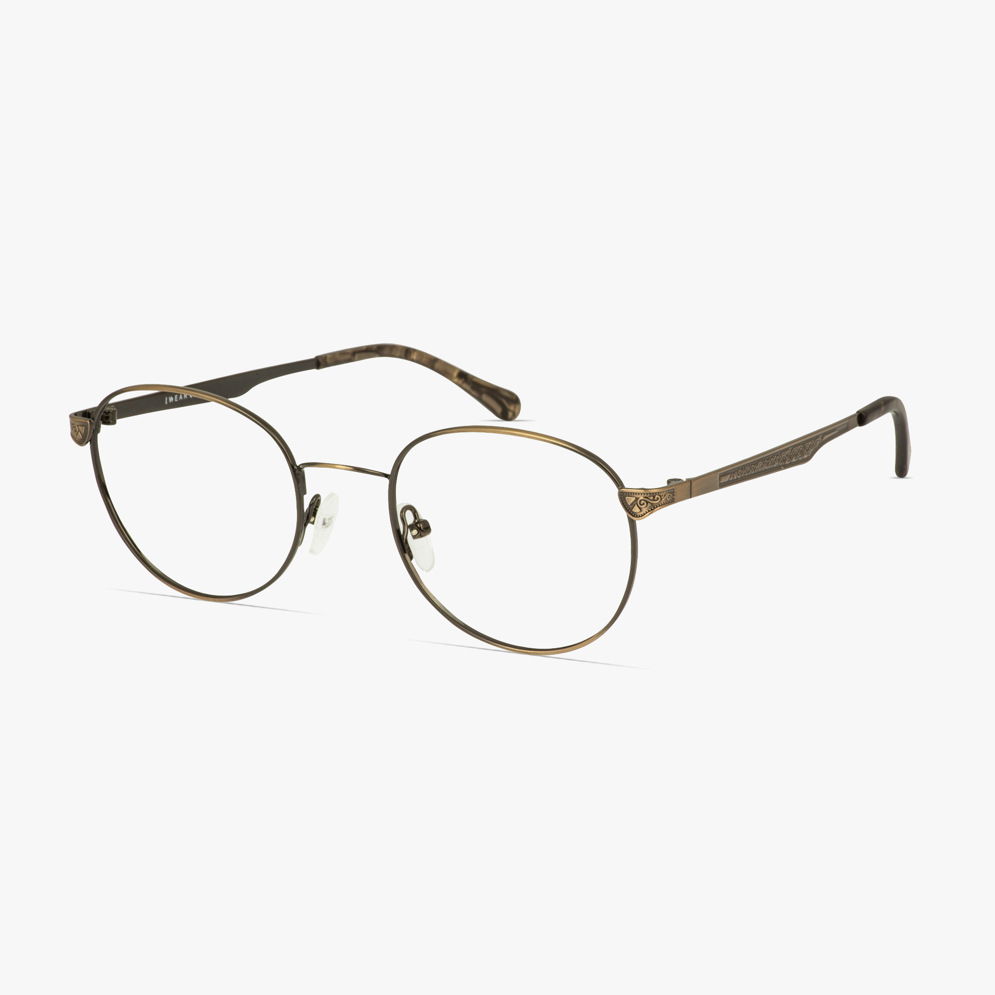 iWear 6060 Stainless Steel Earth Ombre Glasses for Men and Women from Framesfoundry - Angle View