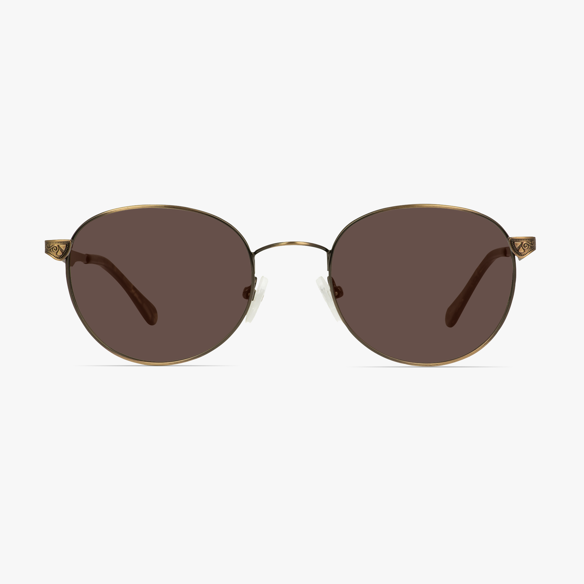 iWear 6060 Stainless Steel Earth Ombre Sunglasses for Men and Women from Framesfoundry - Front View