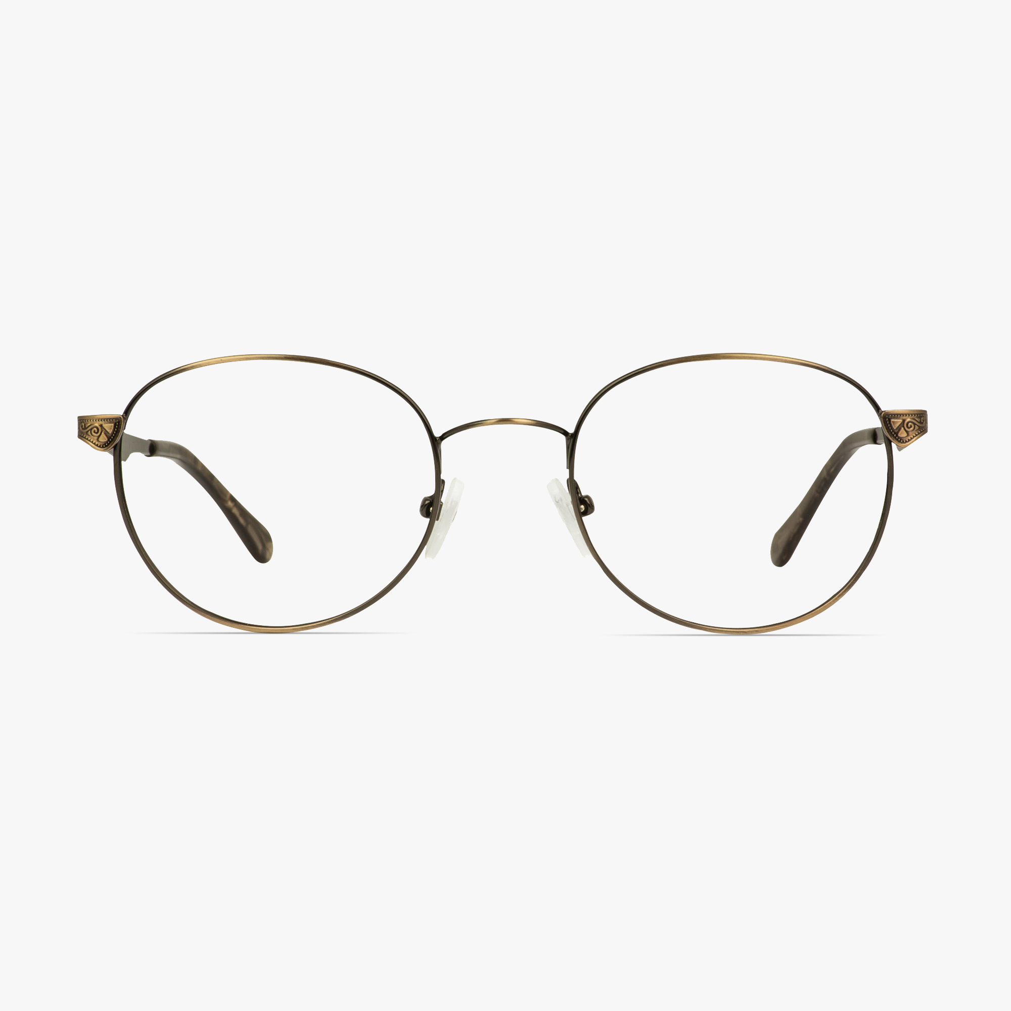 iWear 6060 Stainless Steel Earth Ombre Glasses for Men and Women from Framesfoundry - Front View