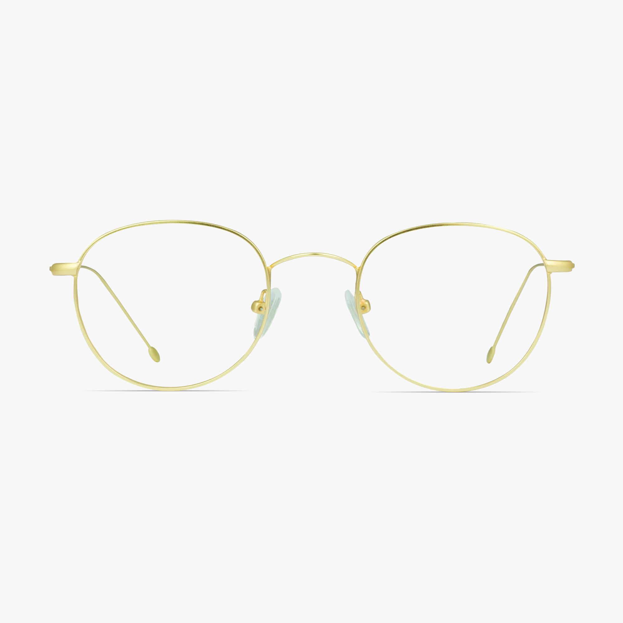 Round gold wire sales glasses