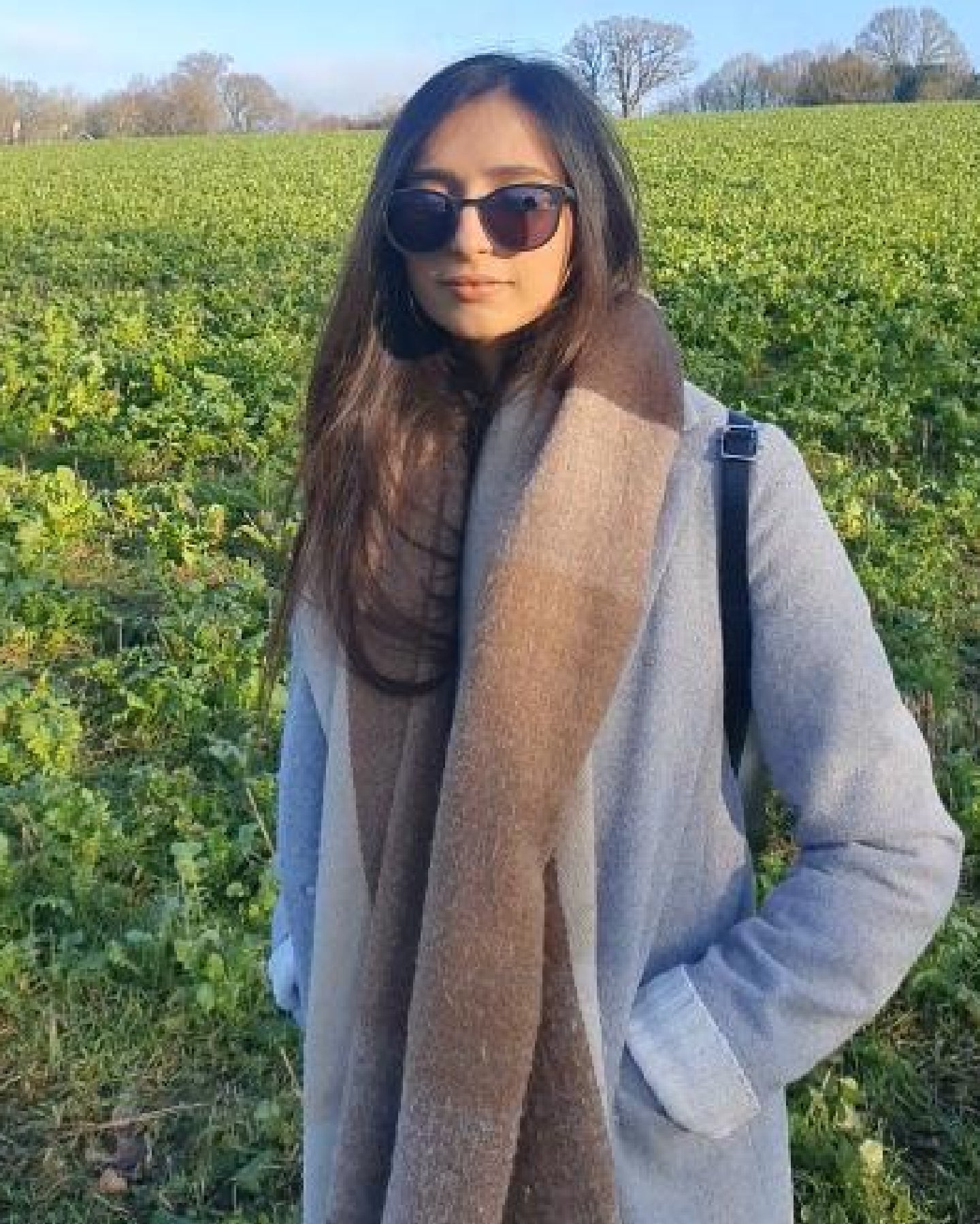 Jasi Ropra wearing Finn glasses by Framesfoundry