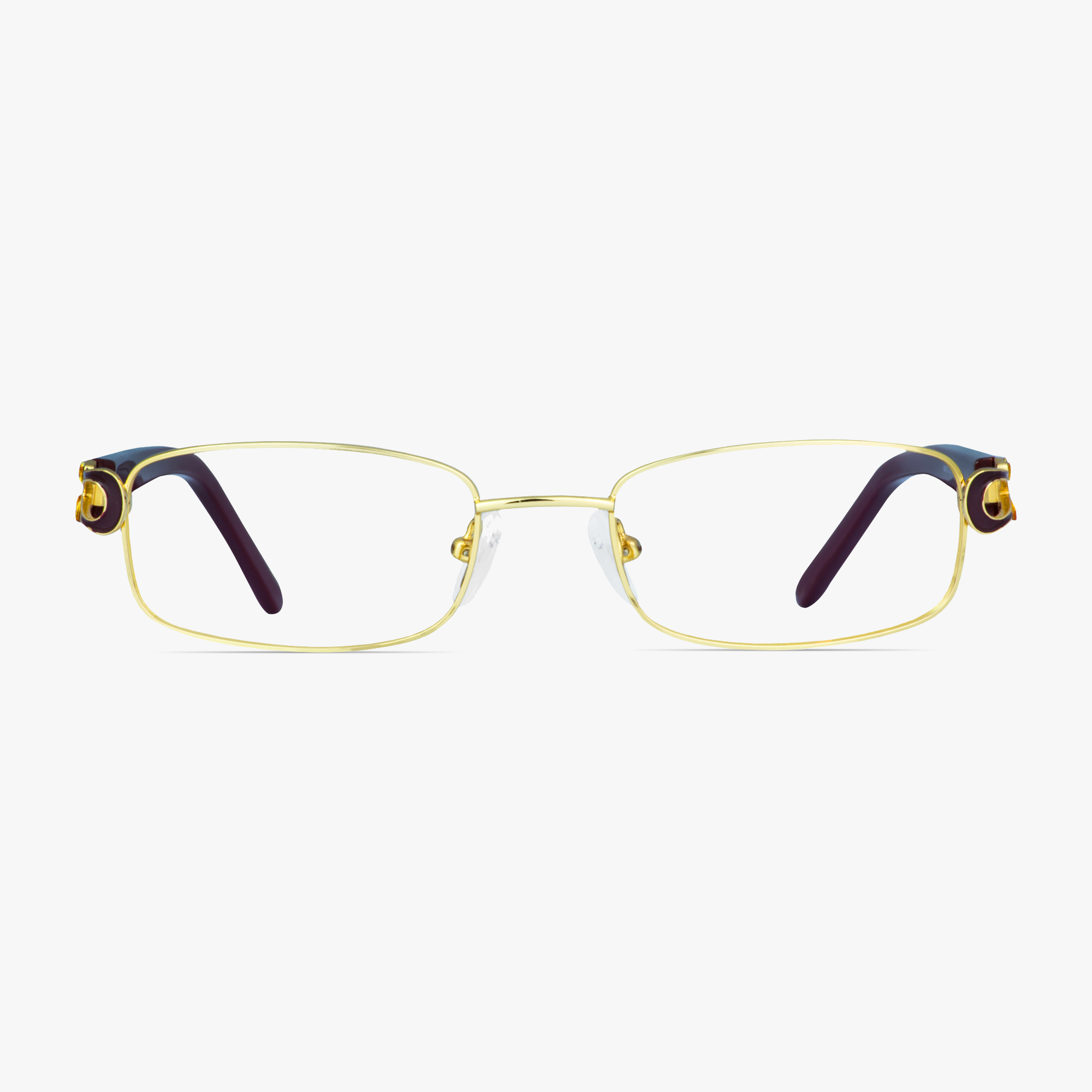 Mazzimo Occhiali Gold MA2167 Glasses for Women by FramesFoundry - Front view